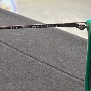 Ray-Ban Model RB4187